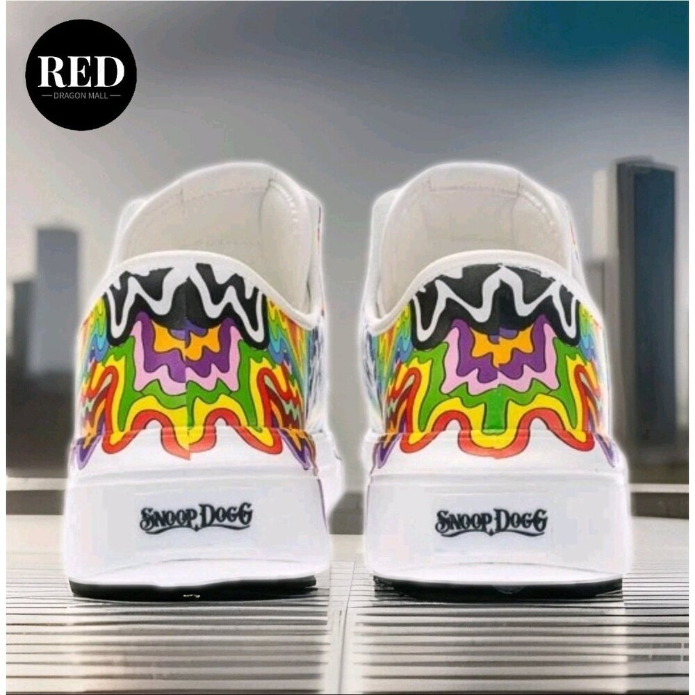 Skechers x Snoop Dogg Jen Stark Slip-Ins Sneakers Drip - Women's Size 8 - Picture 6 of 12